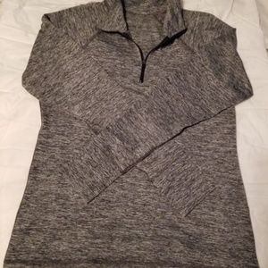 Womens Ideology 1/4 zip long sleeve